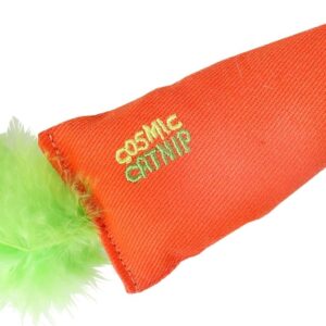 100-Percent North American Catnip Filled Carrot Cat Toy 24 Karat
