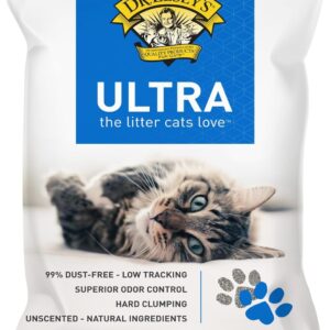 Dr. Elsey’s Premium Clumping Cat Litter – Ultra – 99.9% Dust-Free, And Low Tracking