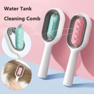 Cat Hair Brush With Water, Sticky Brush For Cats, 4 In-1 Cat Grooming Brush
